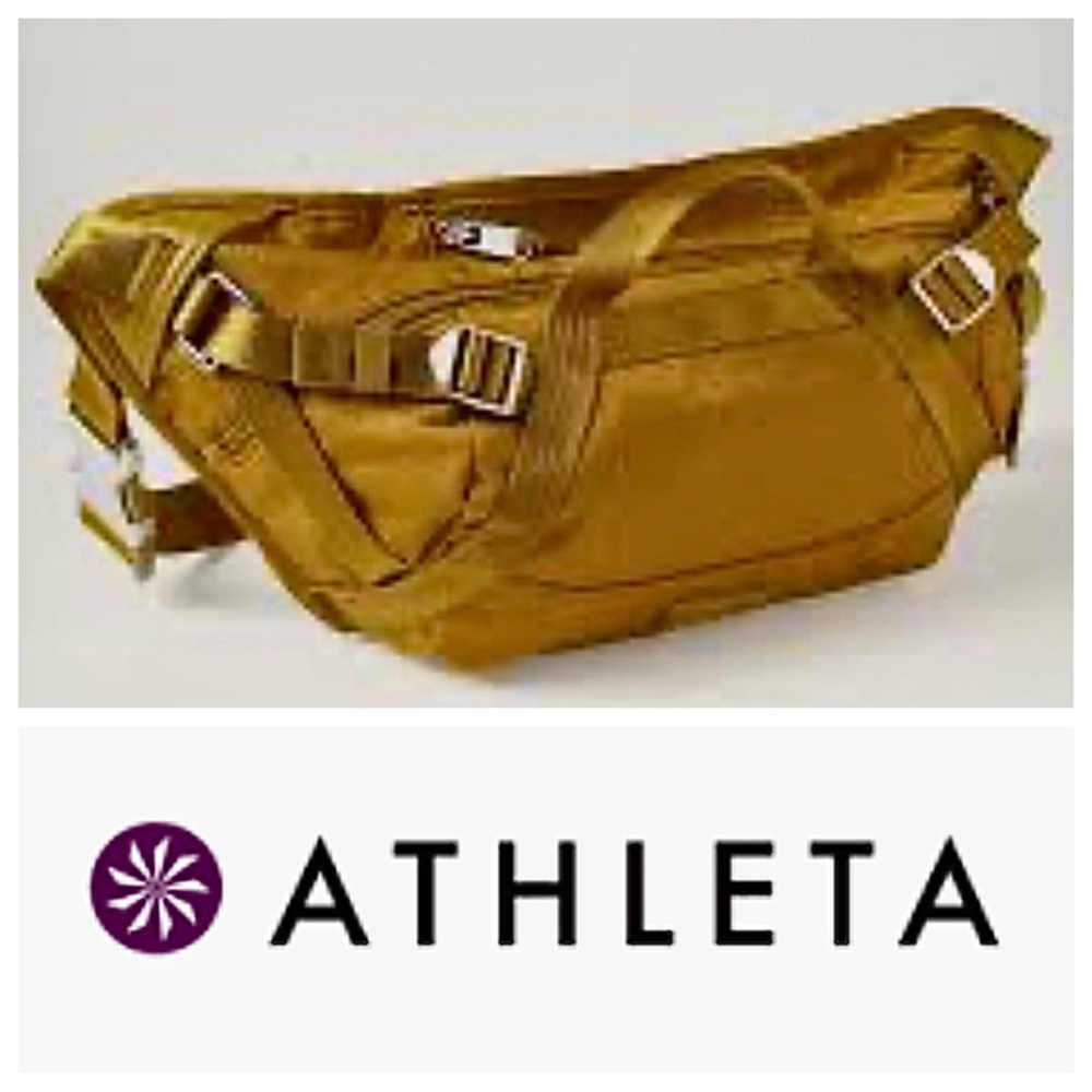 Athleta Excursion Large Crossbody Belt Bag Palo Verde NEW!